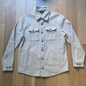 Express Button Up Shirt Jacket (NEW)
